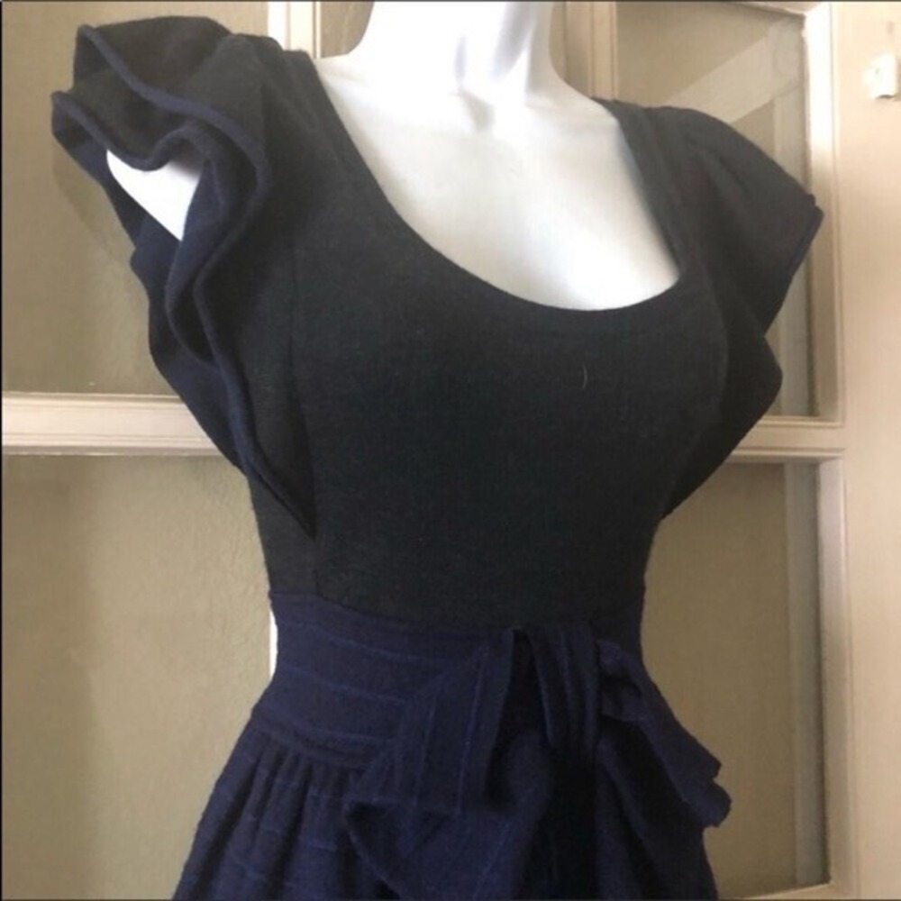 Anthropologie Moth Wool Dress - Picture 5 of 10